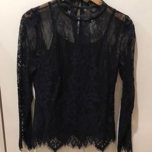 ADIVA Lace long sleeve top